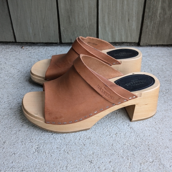 Swedish Hasbeen Clog Sandals - Picture 2 of 6